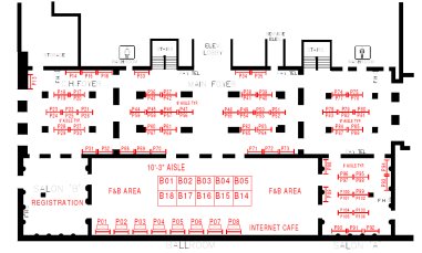 Trade Show Map